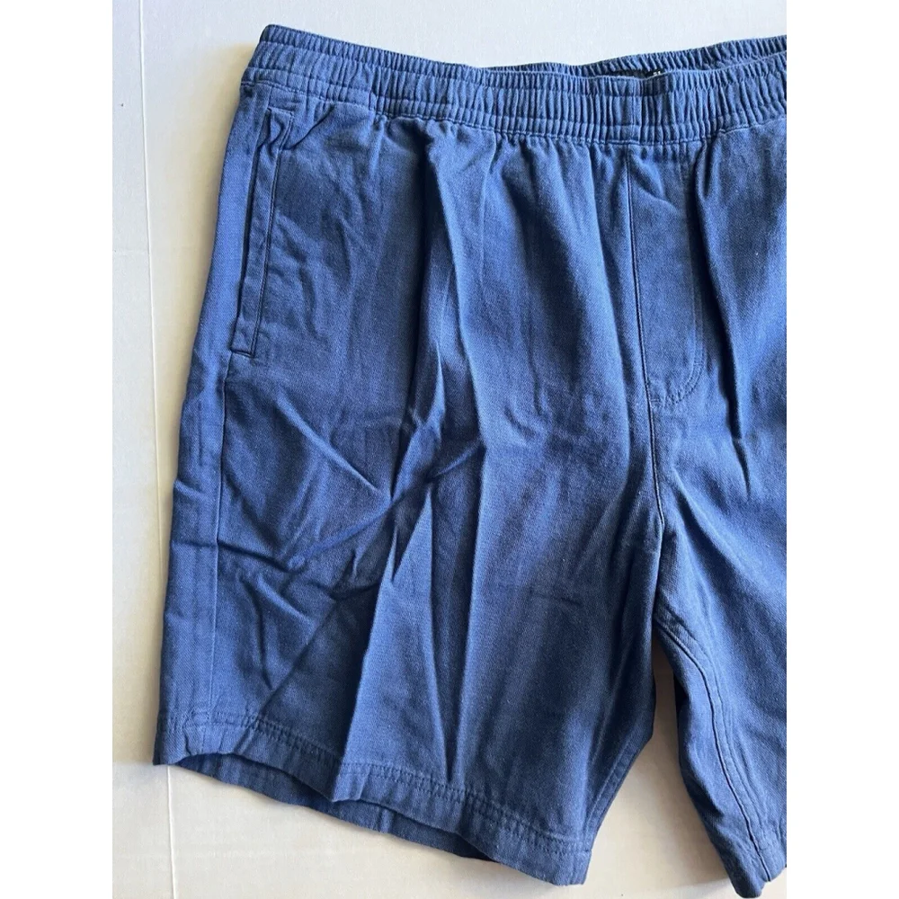 O'Neill Willow Elastic Waist 8" Hybrid Shorts Pull On Relaxed Fit Dark Blue Golf - Picture 2 of 7